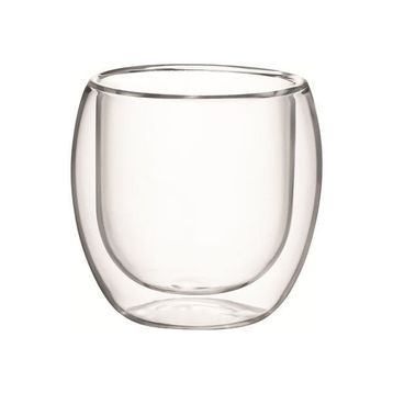 Leggno Vetro Borosilikat 300 ml Çift Camlı Latte Bardağı