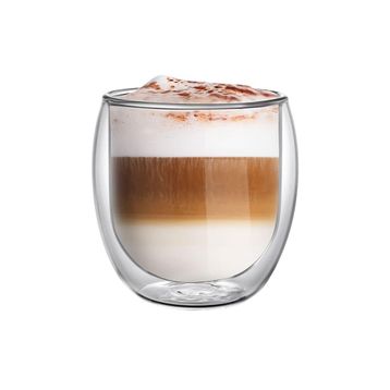 Leggno Vetro Borosilikat 300 ml Çift Camlı Latte Bardağı