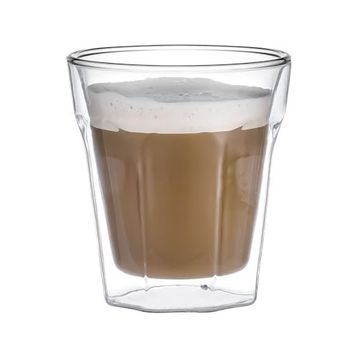 Leggno Vetro Borosilikat 80 ml Çift Camlı Espresso Bardağı