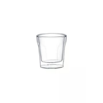 Leggno Vetro Borosilikat 80 ml Çift Camlı Espresso Bardağı