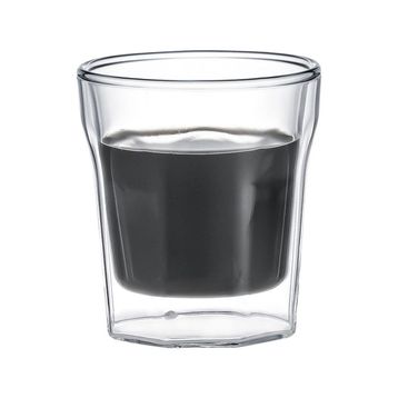 Leggno Vetro Çift Cidarlı 2'li 280 ml Kahve Bardağı