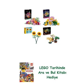 Lego 10342 + 10347 + 40524 + 10373 Botanicals Seti 236