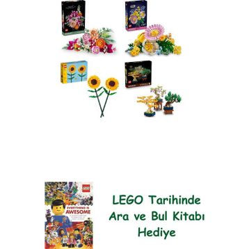 Lego 10342 + 10347 + 40524 + 10373 Botanicals Seti 236