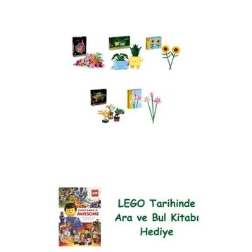 Lego 10342 + 10349 + 40524 + 10373 + 40647 Botanicals Seti 307