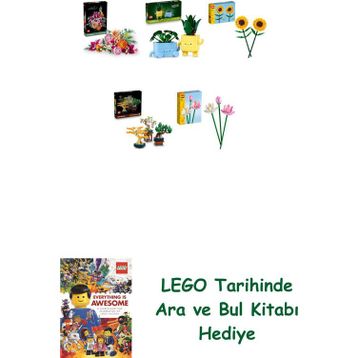 Lego 10342 + 10349 + 40524 + 10373 + 40647 Botanicals Seti 307