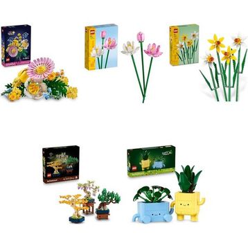 Lego 10347 + 40647 + 40747 + 10373 + 10349 Botanicals Seti 373