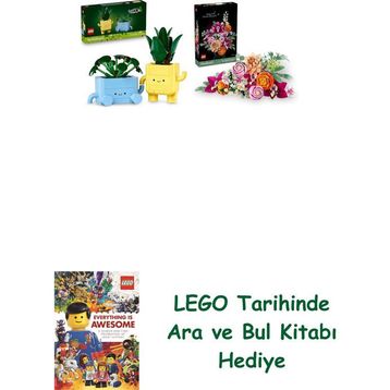 Lego 10349 + 10342 Botanicals Seti