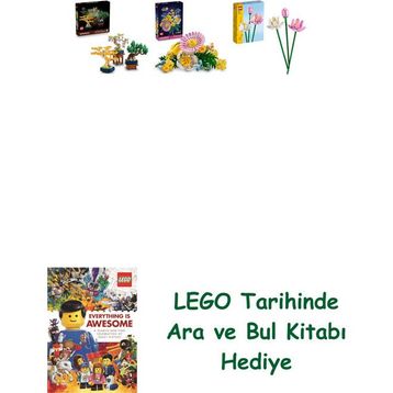 Lego 10373 + 10347 + 40647 Botanicals Seti 180