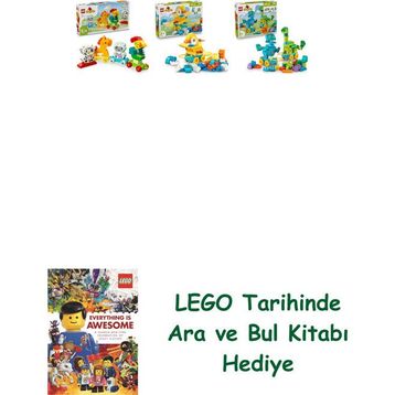 Lego 10412 + 10448 + 10451 Duplo Seti 206