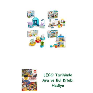 Lego 10413 + 10447 + 10965 + 10449 Duplo Seti 548