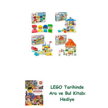 Lego 10415 + 10449 + 10450 + 10459 Duplo Seti 417