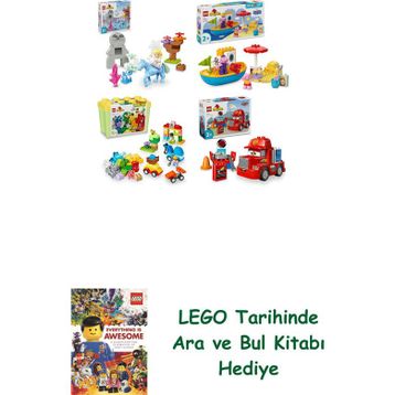 Lego 10418 + 10432 + 10439 + 10417 Duplo Seti 406