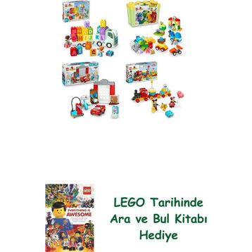 Lego 10421 + 10439 + 10456 + 10941 Duplo Seti 454
