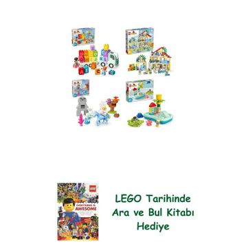 Lego 10421 + 10994 + 10418 + 10989 Duplo Seti 546