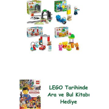 Lego 10425 + 10967 + 10456 + 10457 Duplo Seti 437