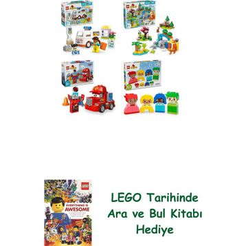 Lego 10447 + 10446 + 10417 + 10415 Duplo Seti 490