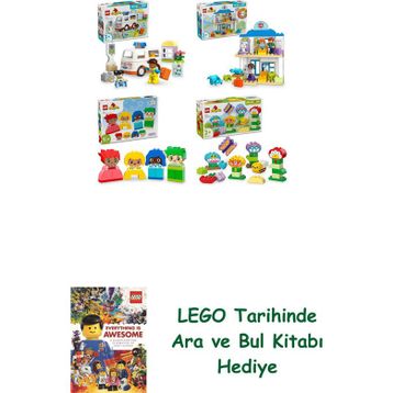 Lego 10447 + 10449 + 10415 + 10444 Duplo Seti 538