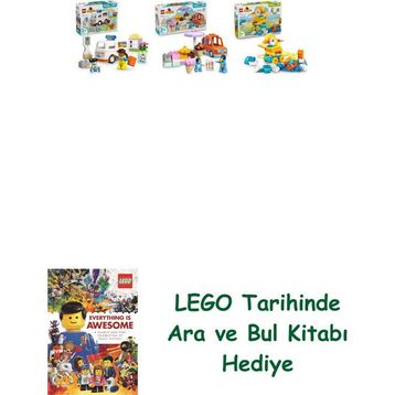 Lego 10447 + 10458 + 10448 Duplo Seti 306