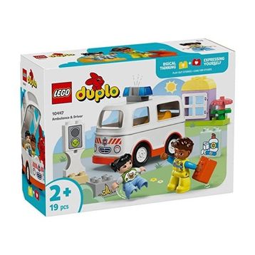 Lego 10447 3 Adet Ambulans ve Sürücü