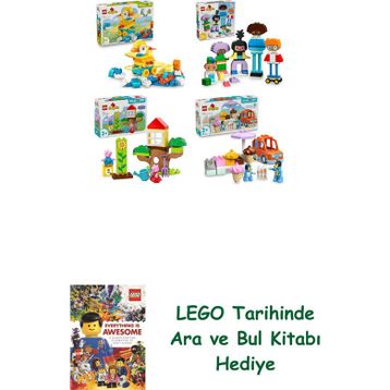 Lego 10448 + 10423 + 10431 + 10458 Duplo Seti 475