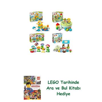 Lego 10448 + 10441 + 10444 + 10986 Duplo Seti 599