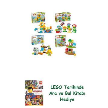 Lego 10448 + 10444 + 10997 + 10440 Duplo Seti 517