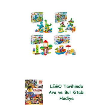 Lego 10451 + 10446 + 10431 + 10432 Duplo Seti 552