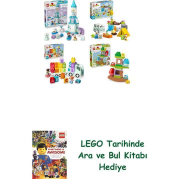 Lego 10455 + 10997 + 10421 + 10440 Duplo Seti 556
