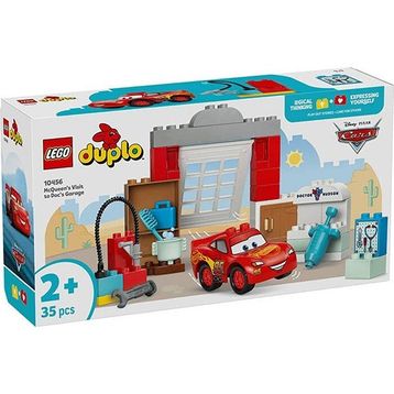 Lego 10456 3 Adet Duplo Disney ve Pixar Cars McQueen'in Doc'un Garajını Ziyareti
