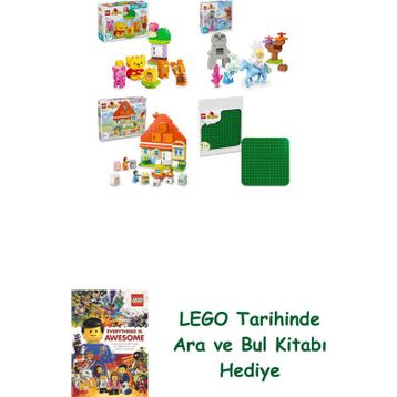 Lego 10457 + 10418 + 10459 + 10460 Duplo Seti 543