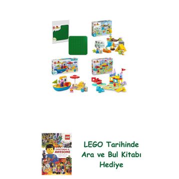 Lego 10460 + 10997 + 10432 + 10450 Duplo Seti 508