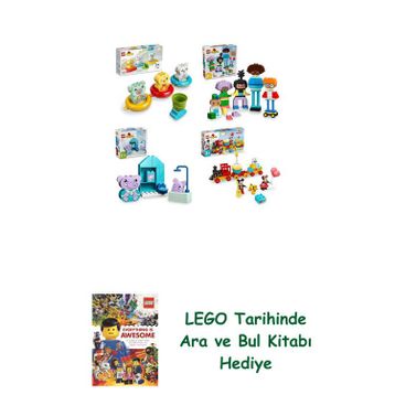 Lego 10965 + 10423 + 10413 + 10941 Duplo Seti 580