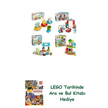 Lego 10965 + 10456 + 10986 + 10440 Duplo Seti 586