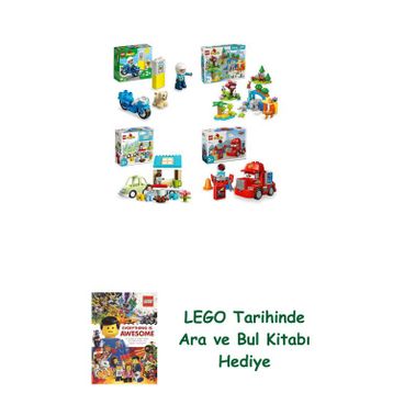 Lego 10967 + 10446 + 10986 + 10417 Duplo Seti 447
