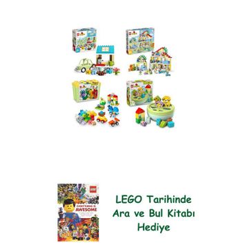 Lego 10986 + 10994 + 10439 + 10441 Duplo Seti 418