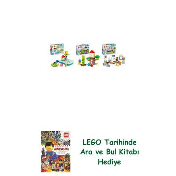 Lego 10989 + 10431 + 10447 Duplo Seti 255