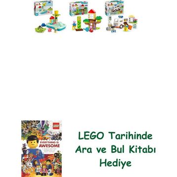 Lego 10989 + 10431 + 10447 Duplo Seti 255