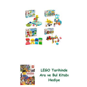 Lego 10989 + 10443 + 10415 + 10941 Duplo Seti 415