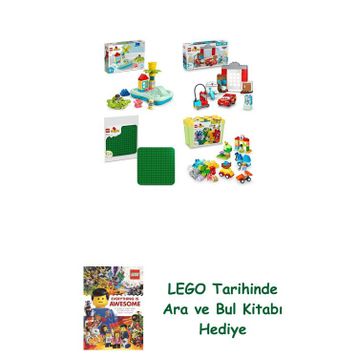 Lego 10989 + 10456 + 10460 + 10439 Duplo Seti 595