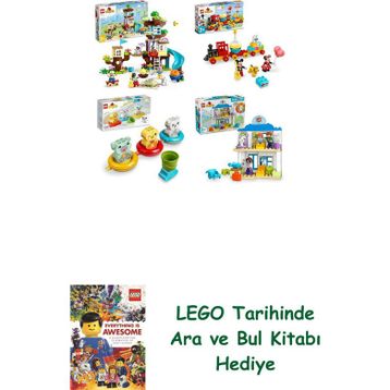 Lego 10993 + 10941 + 10965 + 10449 Duplo Seti 576