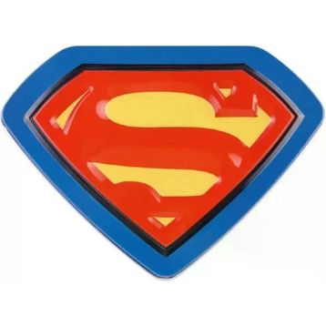 Lego 212504-2 Super Heroes Superman Metal Box Logo Shaped Box Version