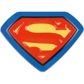 Lego 212504-2 Super Heroes Superman Metal Box Logo Shaped Box Version