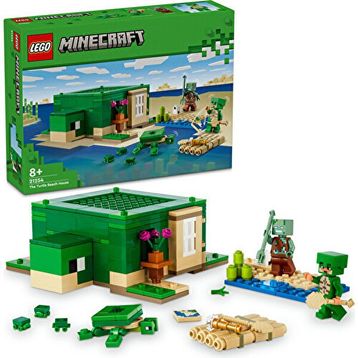 Lego 21254 Minecraft Kaplumbağa Plaj Evi