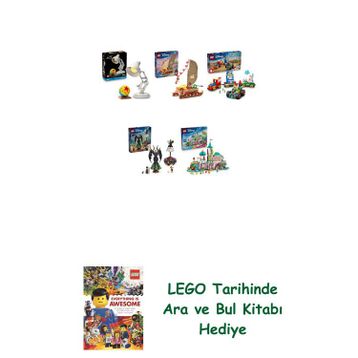 Lego 21357 + 43270 + 43264 + 43262 + 43267 Disney Seti 363