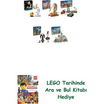 Lego 21357 + 43270 + 43264 + 43262 + 43267 Disney Seti 363