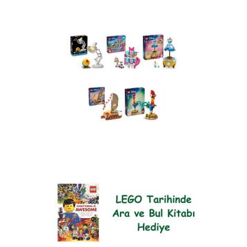 Lego 21357 + 43274 + 43266 + 43270 + 43272 Disney Seti 302