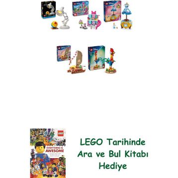 Lego 21357 + 43274 + 43266 + 43270 + 43272 Disney Seti 302
