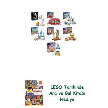 Lego 21357 + 43276 + 43256 + 43275 + 43270 + 43258 + 43266 Disney Seti 567