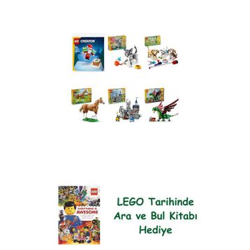 Lego 30692 + 31163 + 31137 + 31166 + 31168 + 31161 Creator Seti 427