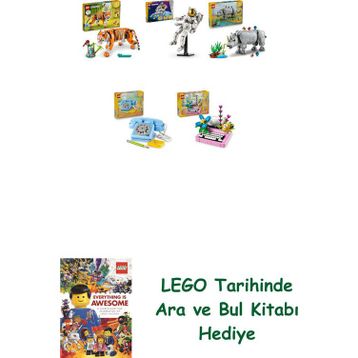 Lego 31129 + 31152 + 31171 + 31174 + 31169 Creator Seti 358